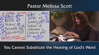 You Cannot Substitute the Hearing of God’s Word