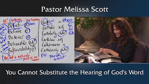 You Cannot Substitute the Hearing of God’s Word