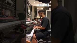 PLAYING THE INTERSTELLAR THEME ON THE PIANO 🎹🪐 | Jeremy Lynch #Shorts