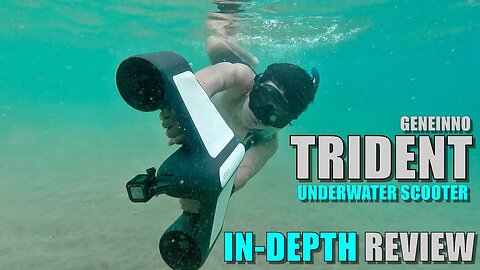 Geneinno TRIDENT Underwater Scooter - Full Review - [Unboxing, Ocean Test, Pros & Cons]