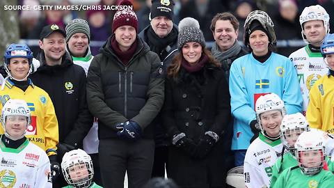 The royals get athletic in Sweden | Rare People