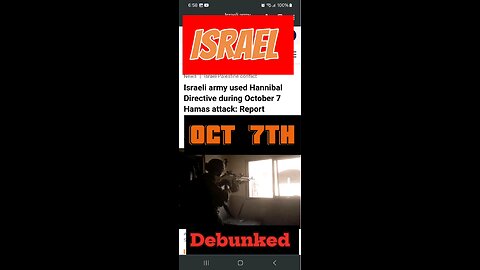 Israel Oct.7th Hamas Palestinian Something is not right, and I think I found the answer 🤔