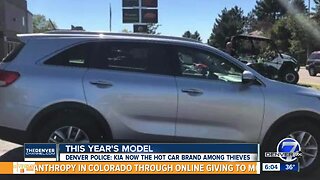 Denver police see spike in reports of stolen Kia vehicles