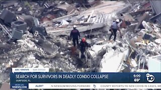 Search for survivors in deadly collapse