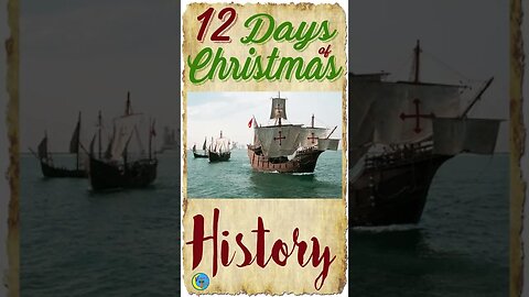 Christmas History - Christopher Columbus #shorts #history #christmas