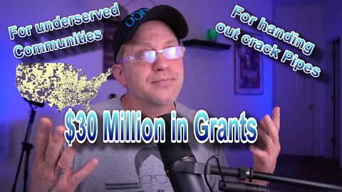 $30 Million in Grants for handing out Crack Pipes - It's starting to get funny