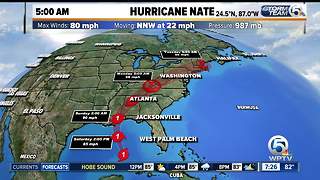 Hurricane Nate update 10/7/17 - 7am report