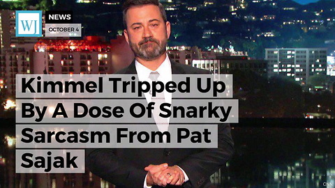 Kimmel Tripped Up By A Dose Of Snarky Sarcasm From Pat Sajak