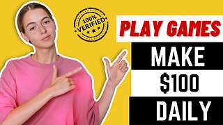 Learn HOW To Make money Playing Video Games!