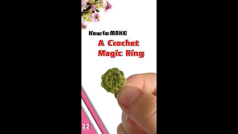 How To Crochet Magic Ring #shorts