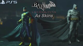 As Skins de Batman: Return to Arkham - Arkham City - no PlayStation 5