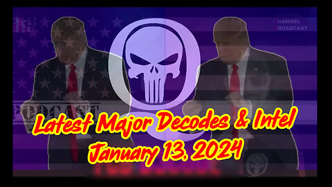 Major Decode - Q Drops 1.13.2024 > Scare Event