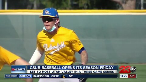 23ABC Sports: CSUB Baseball prepares to open season, while CSUB Basketball prepares for regular season finale