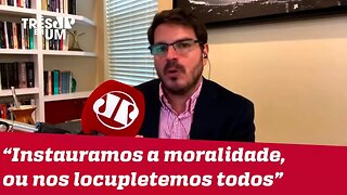 #RodrigoConstantino: Ou instauramos a moralidade, ou nos locupletemos todos