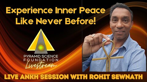 Experience Inner Peace Like Never Before with a LIVE Ankh Session by Rohit Sewnath