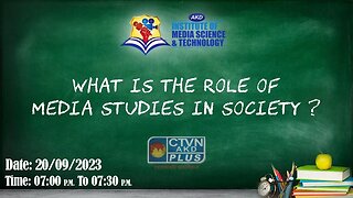 AKD INSTITUTE & MEDIA SCIENCE | EDUCATION | CTVN | 20_09_2023 - 07:00 PM