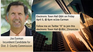 Joe Earman, Electronic Town Hall Q&A with Binford Chronicles and 2ThePoint Podcast