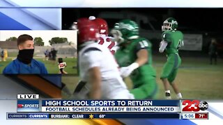 High School Sports to Return: Football schedules already being announced