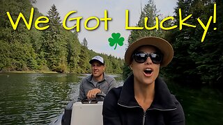 WE GOT LUCKY while exploring Barkley Sound...Vancouver Island's boating wonderland! [MV FREEDOM]