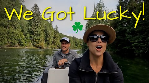 WE GOT LUCKY while exploring Barkley Sound...Vancouver Island's boating wonderland! [MV FREEDOM]