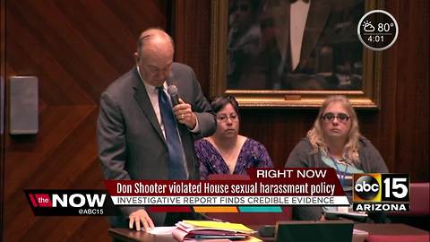 Report finds credible evidence against Rep Don Shooter allegations