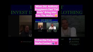 When Did Anthony Ruggiano’s Dad “Fat Andy” Bring Him Into The Mafia ?😯 #mafia #anthonyruggiano