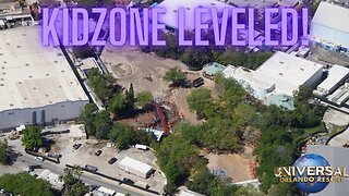 Kidzone Leveled! | Minions Cafe Moving Along | Universal Studios Florida | Universal Orlando Resort