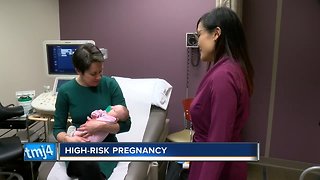 Mother finds happiness during high-risk pregnancy