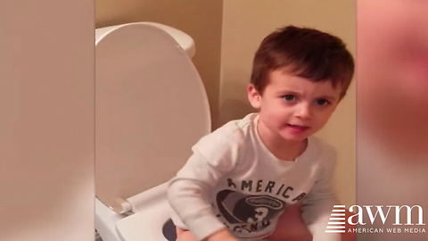 Mom Goes To Check On Toddler In Bathroom, Walks In On Hilarious Scene That’s Now Going Viral