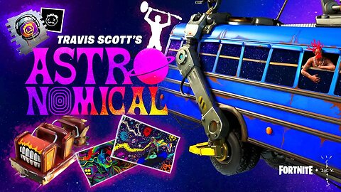 Fortnite LIVE EVENT - Travis Scott's Astronomical Concert (All Free Items, New Rewards & Challenges)