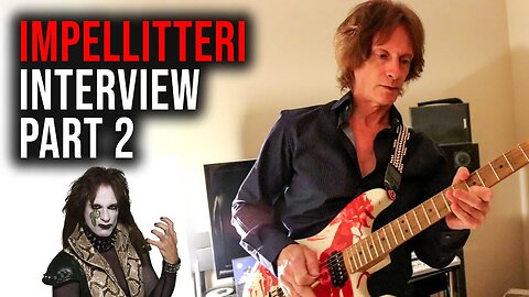 THE Chris Impellitteri Interview PART 2 (his main guitar, rhythm techniques, Animetal USA, and more)
