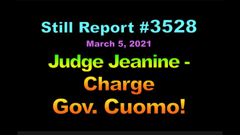 Judge Jeanine – Charge Gov. Cuomo, 3528