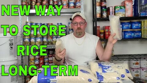 Long Term Rice Storage - Food Prep