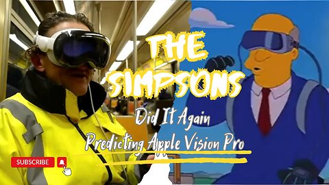 The Simpsons did it again! Predicting Apple Vision Pro