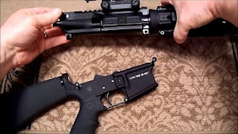 How To Install a UTG PRO AR-15 6-Position Mil-Spec Stock Assembly