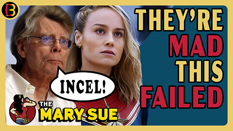 STEPHEN KING and The Mary Sue MAD | People are LAUGHING at THE MARVELS
