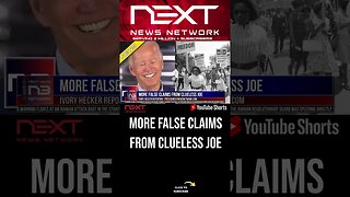 More False Claims From Clueless Joe #shorts