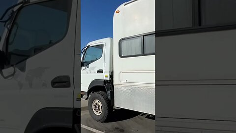 Traveling through northern California, and a Mitsubishi Fuso had to get a video of the ocean