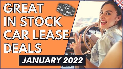 Best IN STOCK Car Lease Deals of The Month- January 2022