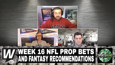 Week 16 NFL Prop Bets and Fantasy Football Recommendations | Prop It Up for December 23