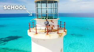 Teaching Our Kids from the Heights of a Lighthouse (Exploring The Bahamas) #1