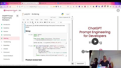 ChatGPT Prompt Engineering for Developers - Inferring pt 2