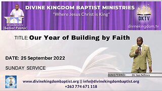 Our Year of Building by Faith (25/09/2022)