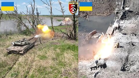 Ukrainian Forces Assault Russian Troops Trapped Under Destroyed Bridge Near Bakhmut