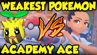THE WEAKEST POKEMON vs ACADEMY ACE TOURNAMENT! (The Most Difficult Pokemon Challenge Ever!)