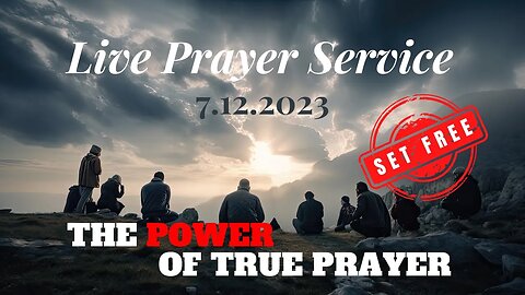 Live Prayer Service!