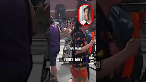 Toronto New, Trans taunt Jesus was trans! of Christians