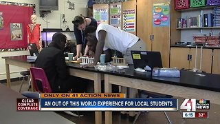 KCK students' science experiment headed to space