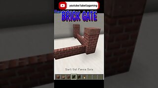 Brick Gate | Minecraft