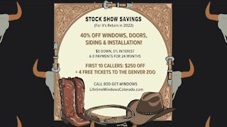 Lifetime Windows // Stock Show Special Savings
